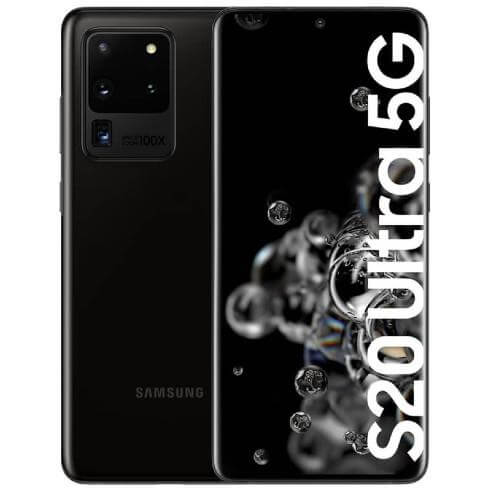 Samsung Galaxy S20 Ultra 128GB 12GB RAM Dual SIM 5G Cosmic Black